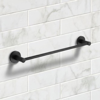 Towel Bar Towel Bar, 19 Inch, Matte Black Nameeks NCB54